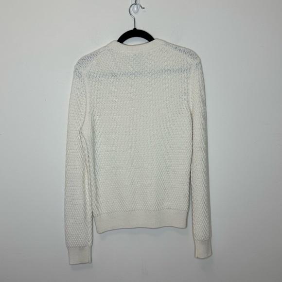 Sandro Cream Knit Sweater Size L - Picture 2 of 8